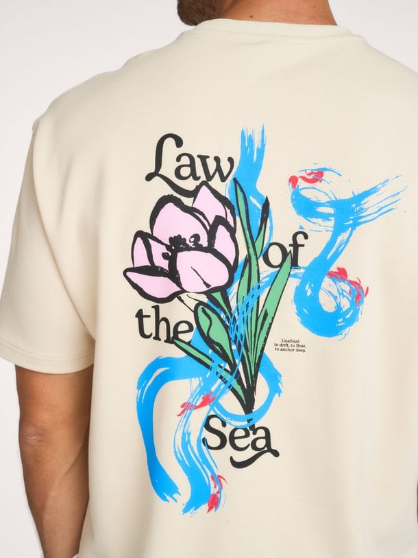 Life Flow, katoenmix T-shirt met print