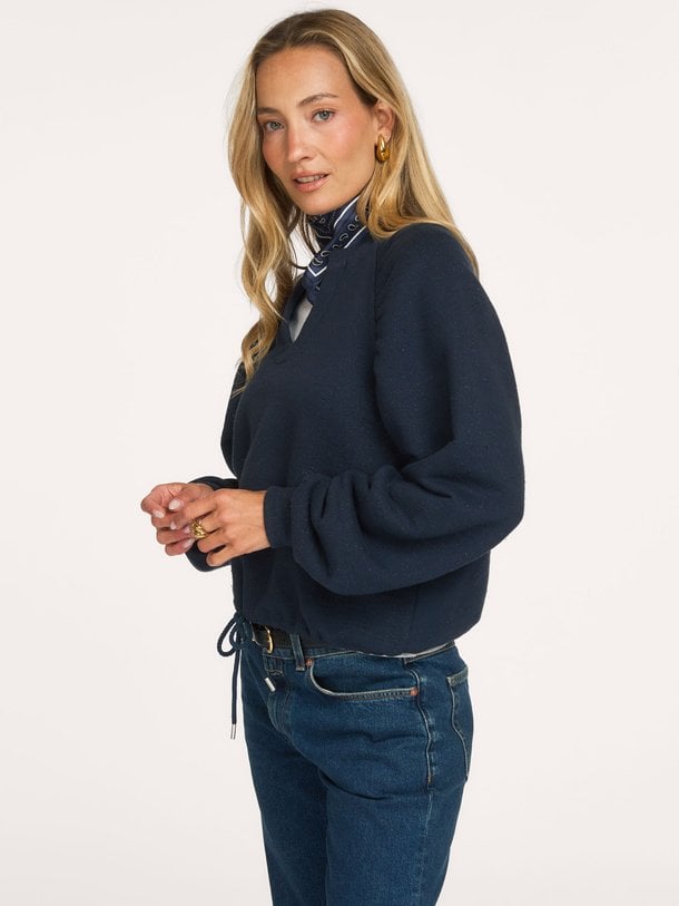 FM-TS-GRIFON Grifon, katoenmix trui met lurex