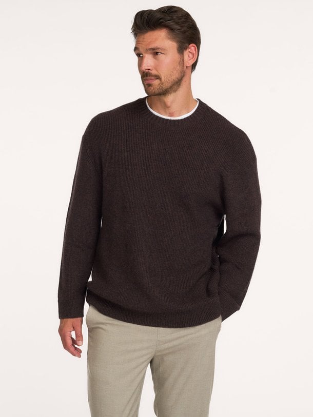 CLOUDBREAK KNITTED CREWNECK Cloudbreak, wolmix trui