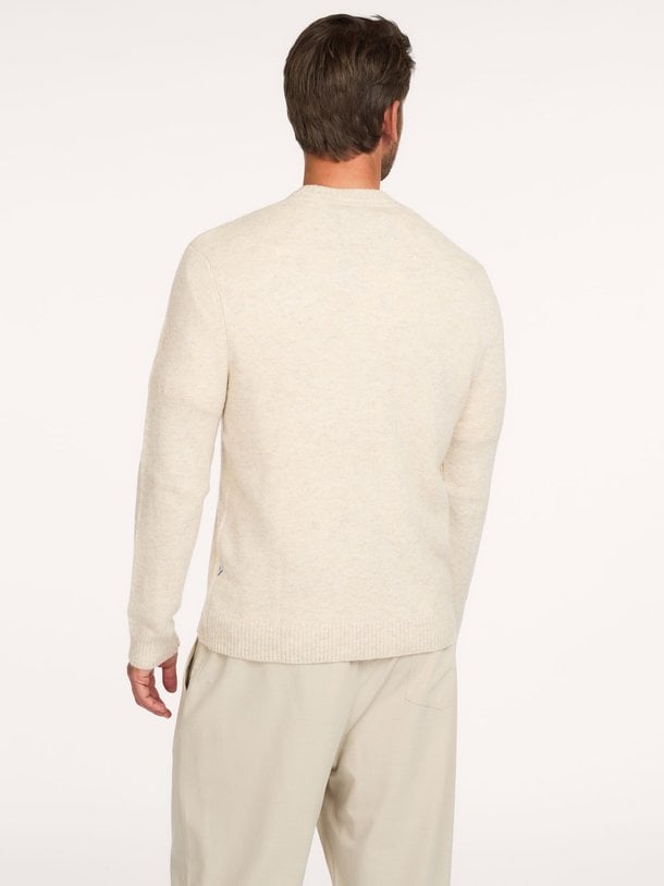 SYRINX KNITTED CREWNECK Syrinx, wolmix trui