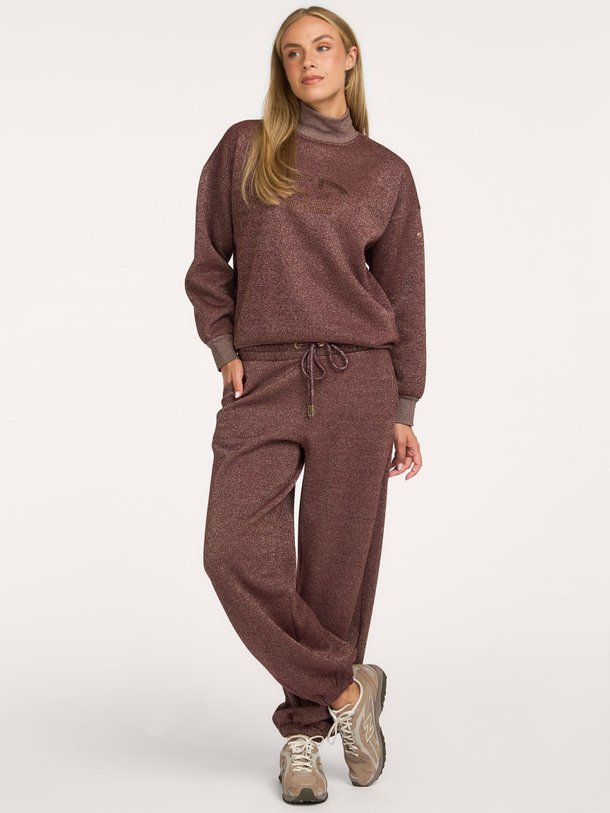 Sizzle, katoenmix sweater met lurex