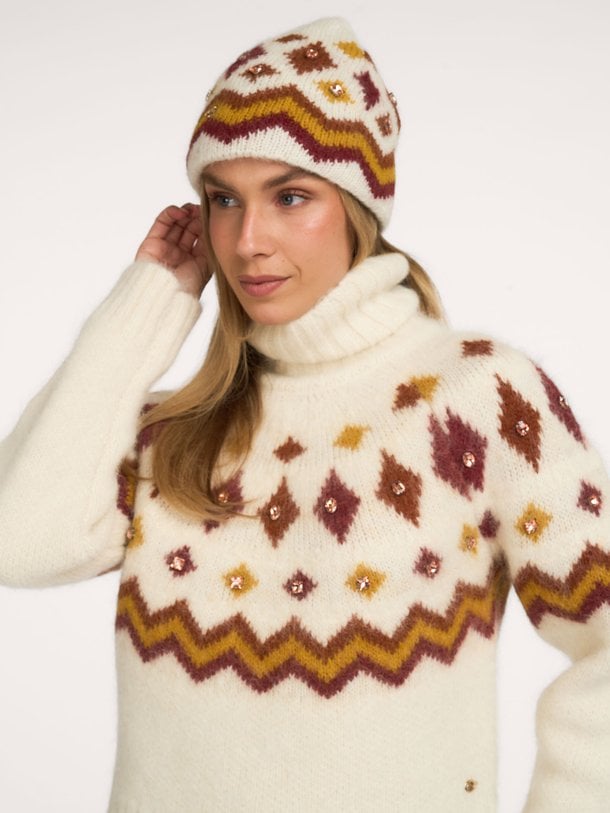 MAEKO beanie Maeko, alpacamix muts