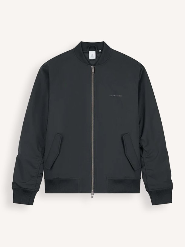 VANN STRUCTURED JACKET WITH RIBBING Vann, geweven jack