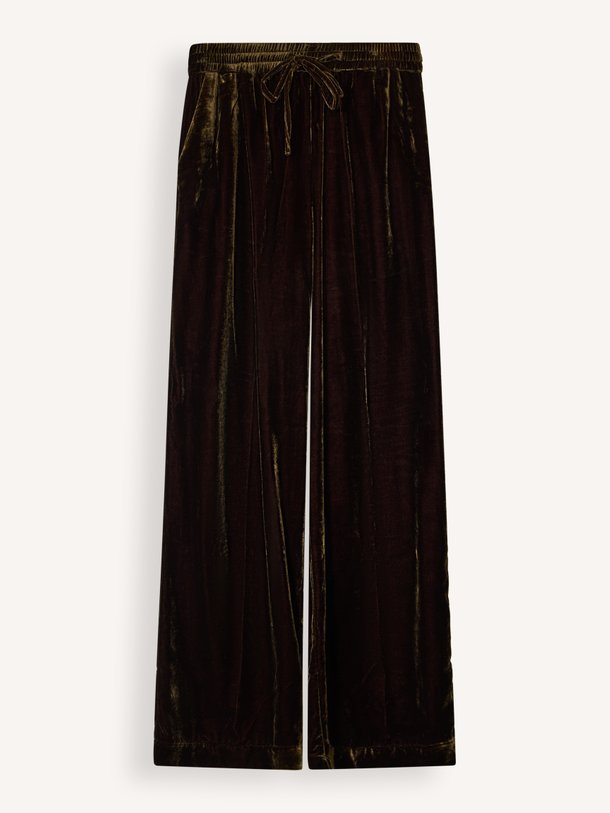 LM-PA-PACOA-P Pacoa, viscosemix velourse broek