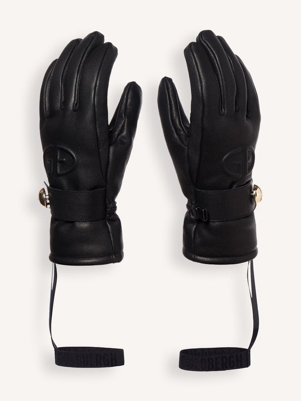 FREEZE gloves Freeze, lederen ski handschoenen
