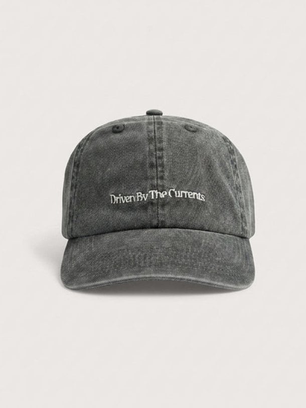 WASHED CAP Katoenen pet