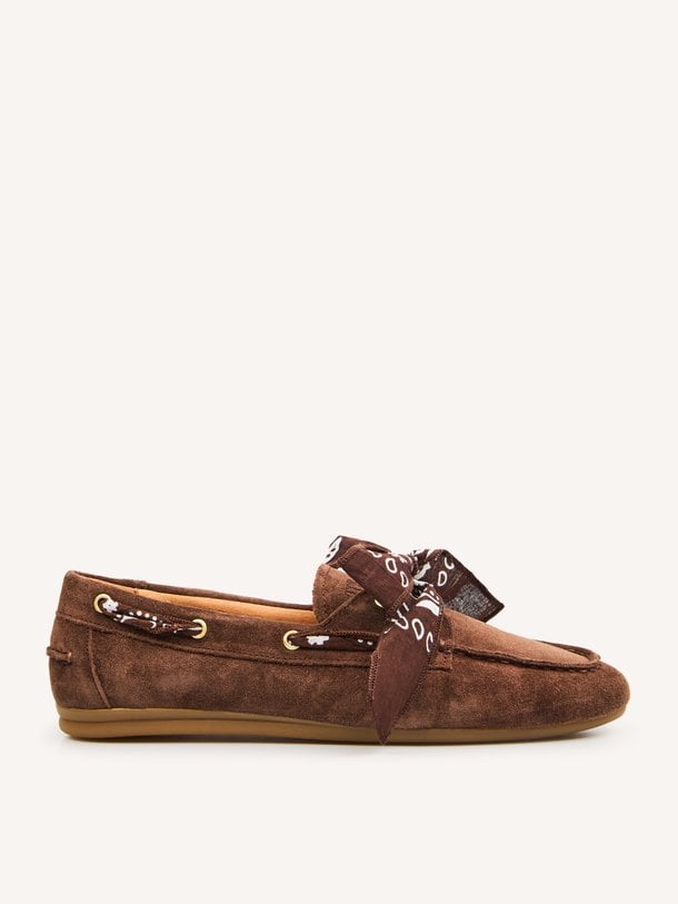 TL-NAHUA BANDANA Nahua, suede loafers
