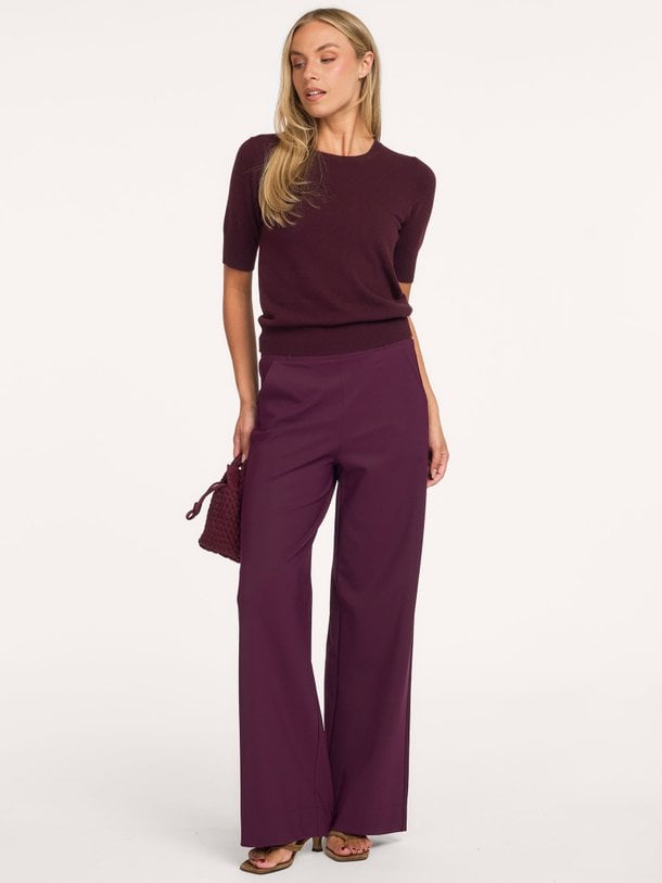 Lexie bonded trousers Lexie, bonded travel jersey broek