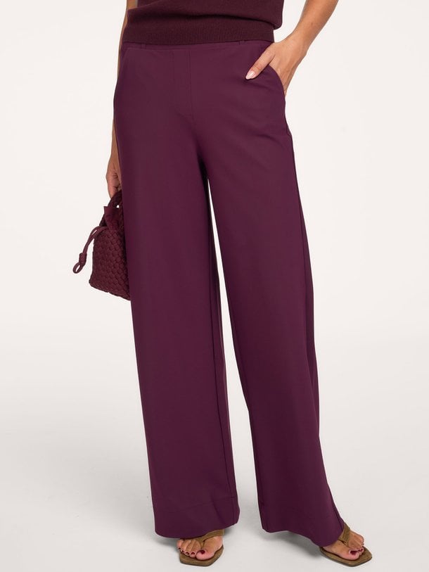 Lexie bonded trousers Lexie, bonded travel jersey broek