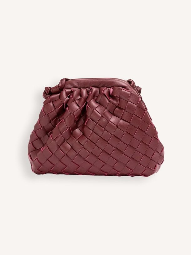 Dumpling Braided Bag Dumpling, gevlochten crossobody tas
