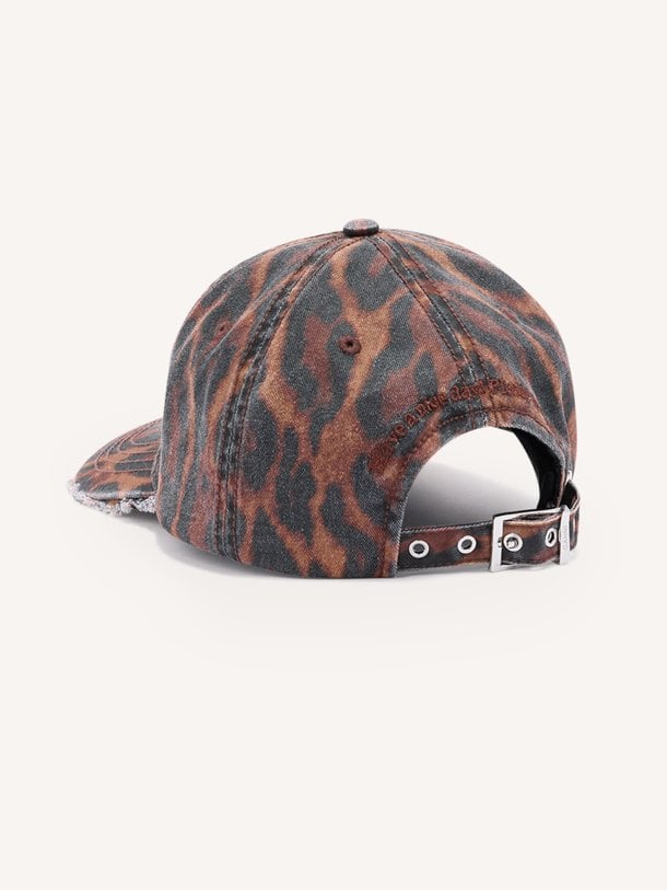 Printed Washed Cotton Ocelot Leopard Organic cotton leopard pet