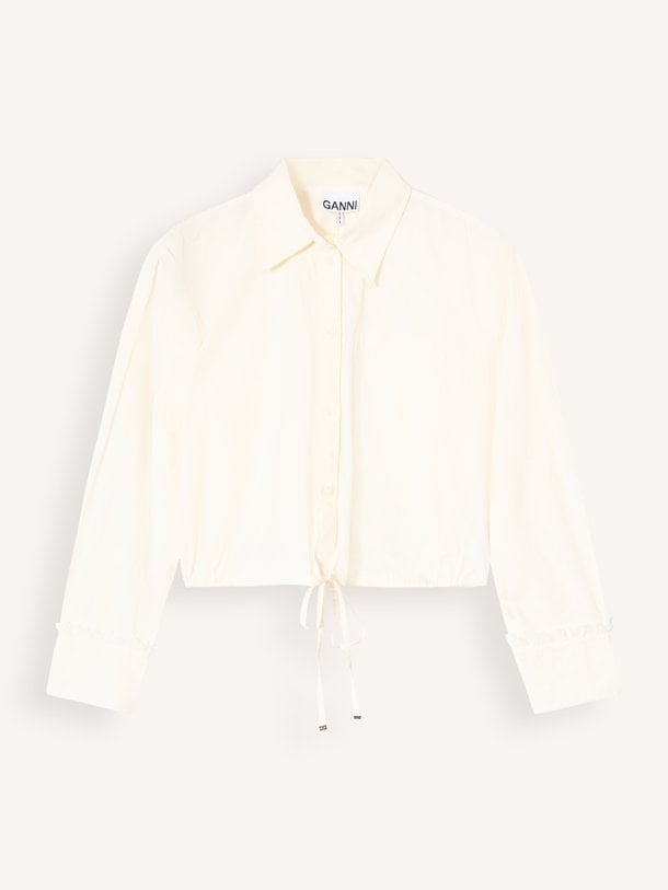 Organic cottonmix blouse