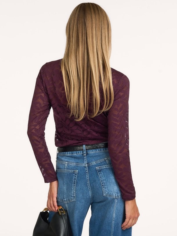 Reagan lace top Reagan, geweven top