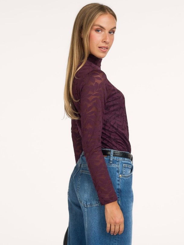 Reagan lace top Reagan, geweven top