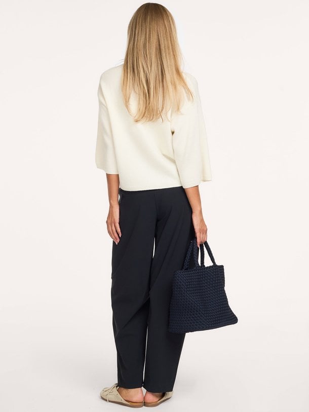 Marlise barrel trousers Marlise, heavy travel jersey barrel broek