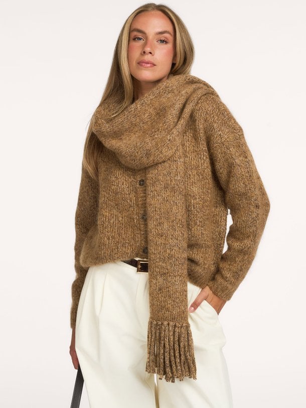 AMANDINE Amandine, mohairmix sjaal