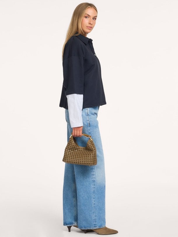 Lydia, katoenen polo sweater