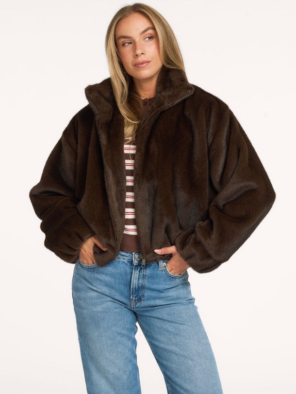 Cooper, fake fur jas
