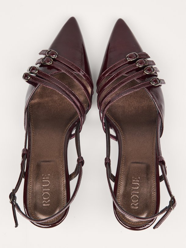 I Wanna, laklederen slingbacks
