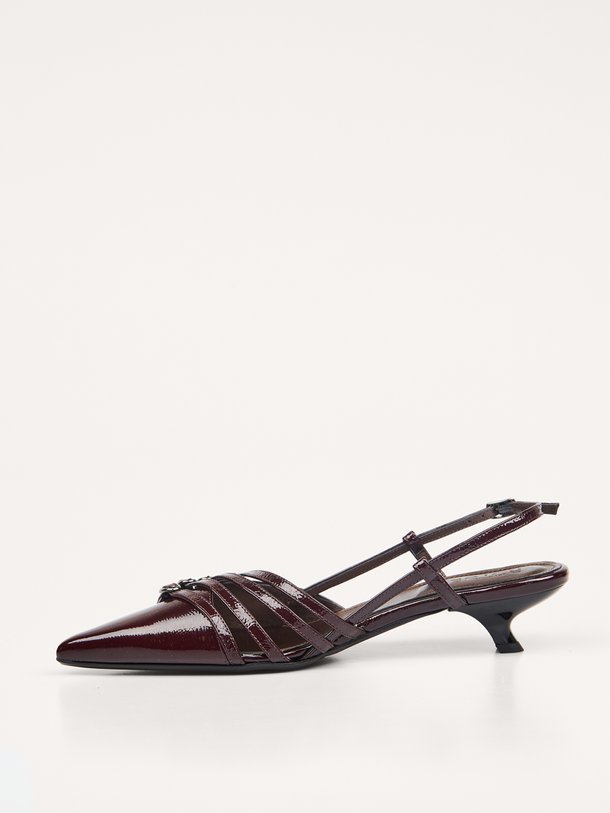 I Wanna, laklederen slingbacks