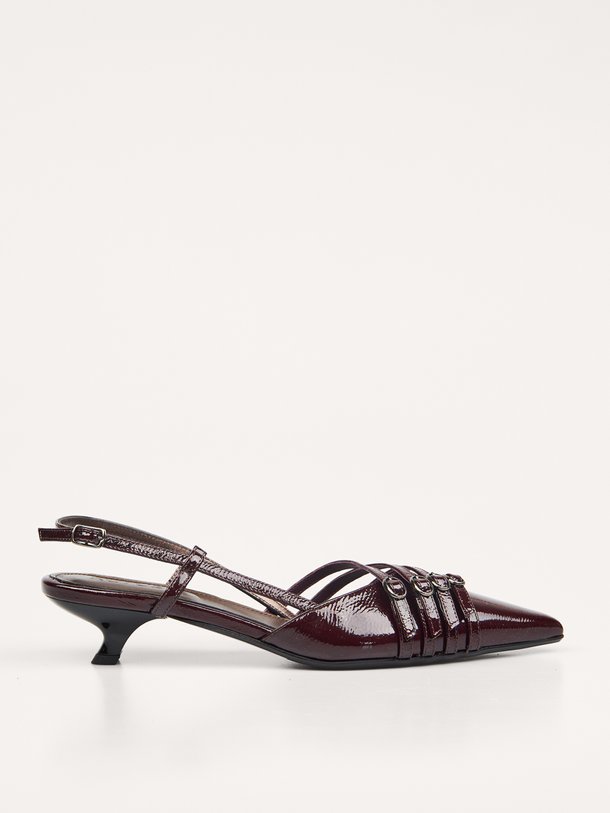 I Wanna, laklederen slingbacks
