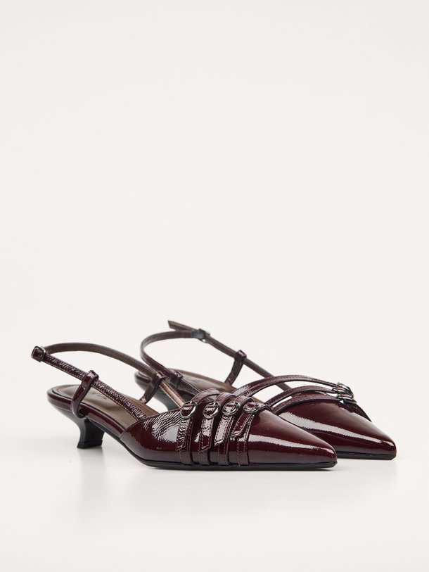 I Wanna, laklederen slingbacks