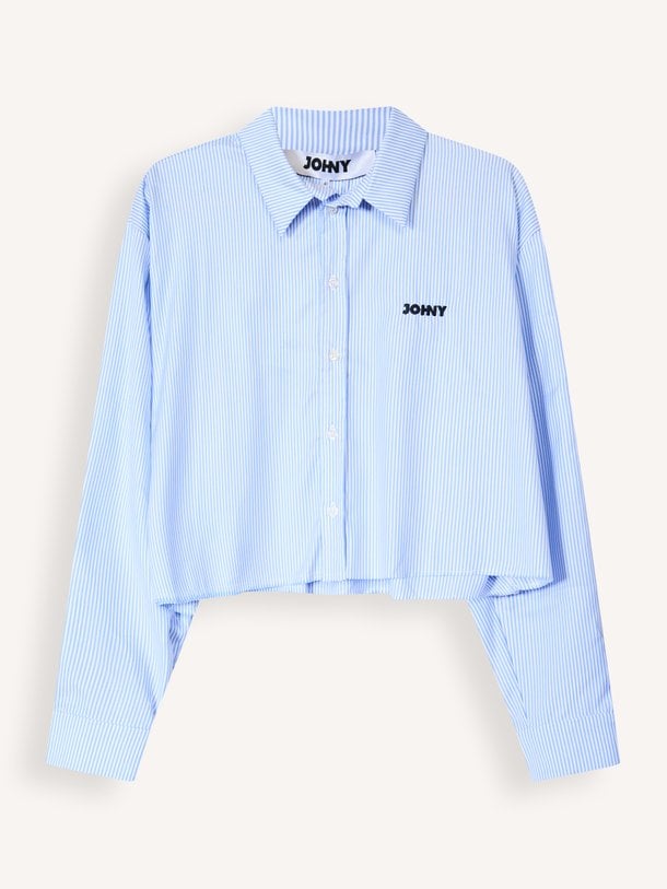 FRANKIE Frankie, katoenen gestreepte blouse