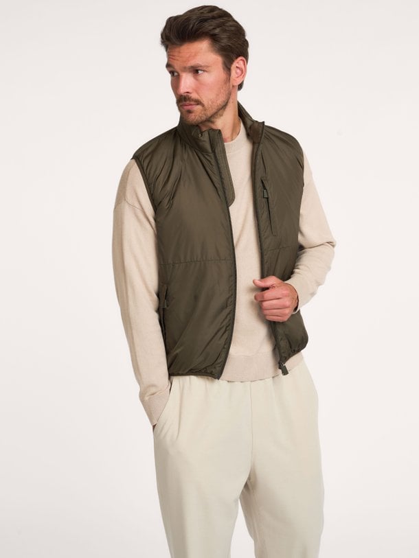 GILET JIL Jill, geweven gewatteerde bodywarmer