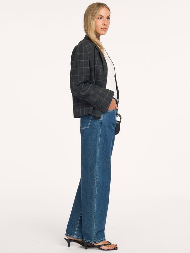 TAMAE KUMI Kumi, high waist barrel fit jeans