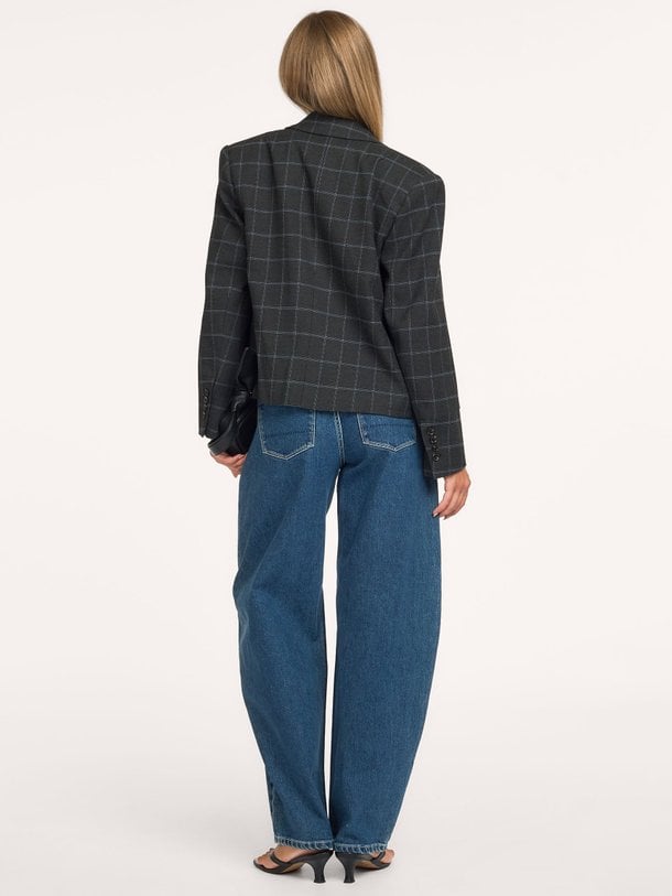 TAMAE KUMI Kumi, high waist barrel fit jeans