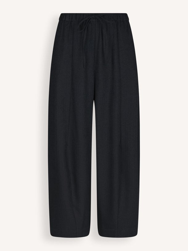 Eveline, geweven krijtstreep broek