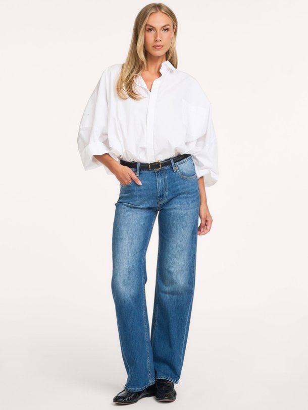 TSUBO FUJIKO Fujiko, mid waist straight fit jeans