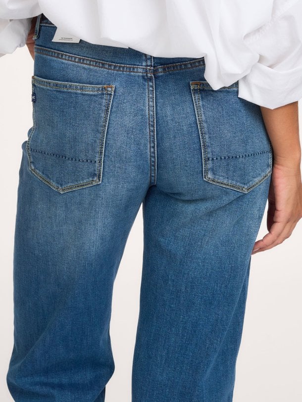 TSUBO FUJIKO Fujiko, mid waist straight fit jeans