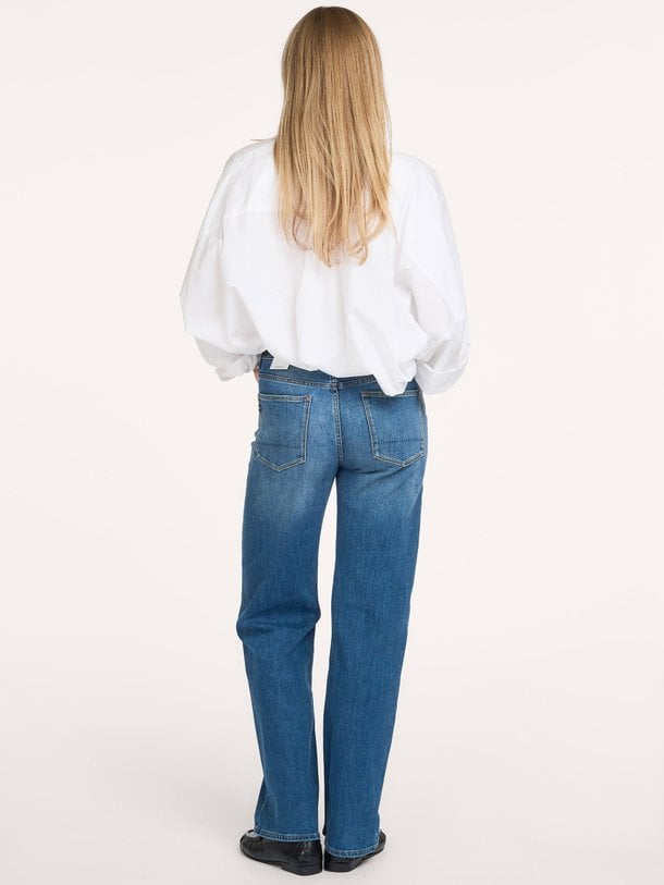 TSUBO FUJIKO Fujiko, mid waist straight fit jeans