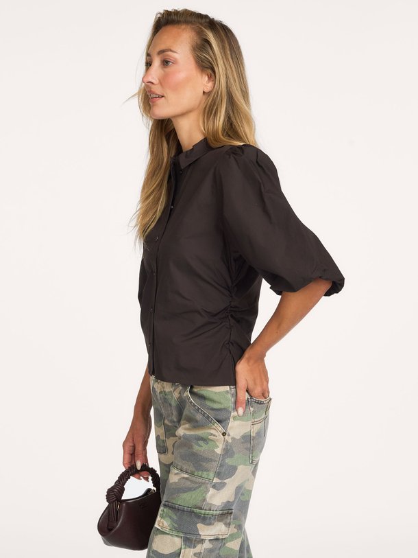 Ismara Solid Shirt Ismara, katoenen blouse