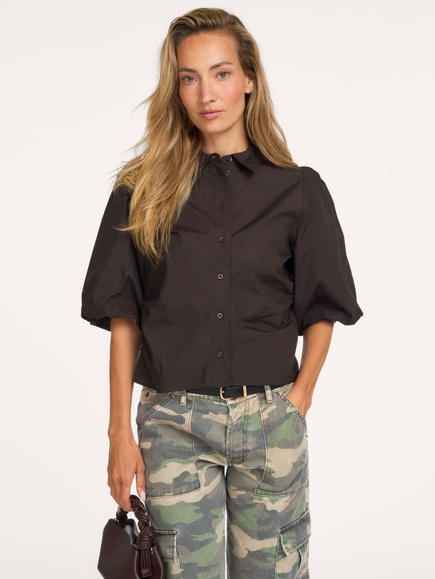 Ismara Solid Shirt Ismara, katoenen blouse
