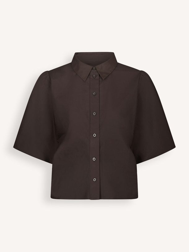 Ismara Solid Shirt Ismara, katoenen blouse