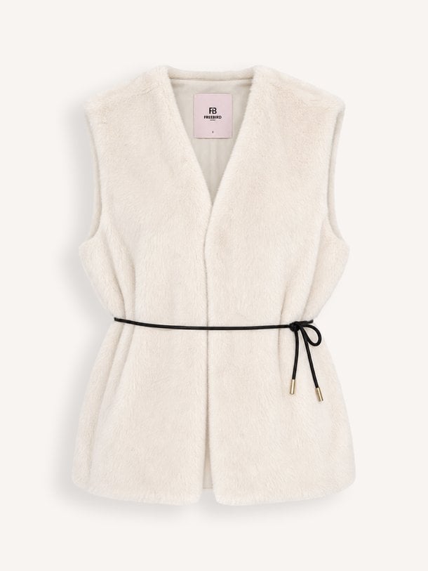 Glenna Glenna, fake fur gilet
