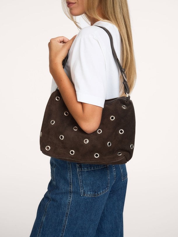 Ellura Ginni Medi Bag Ellura Ginni, lederen schouder-/handtas