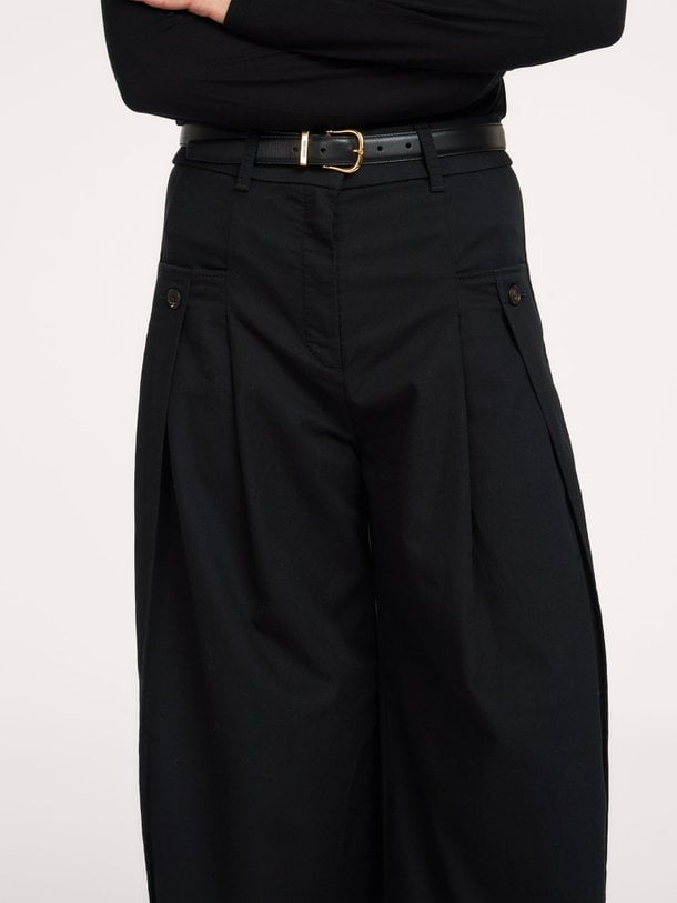 TATAMI PANTS COT Tatami, high waist wide leg jeans