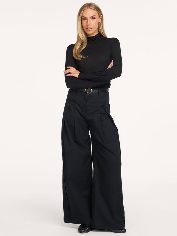 TATAMI PANTS COT Tatami, high waist wide leg jeans
