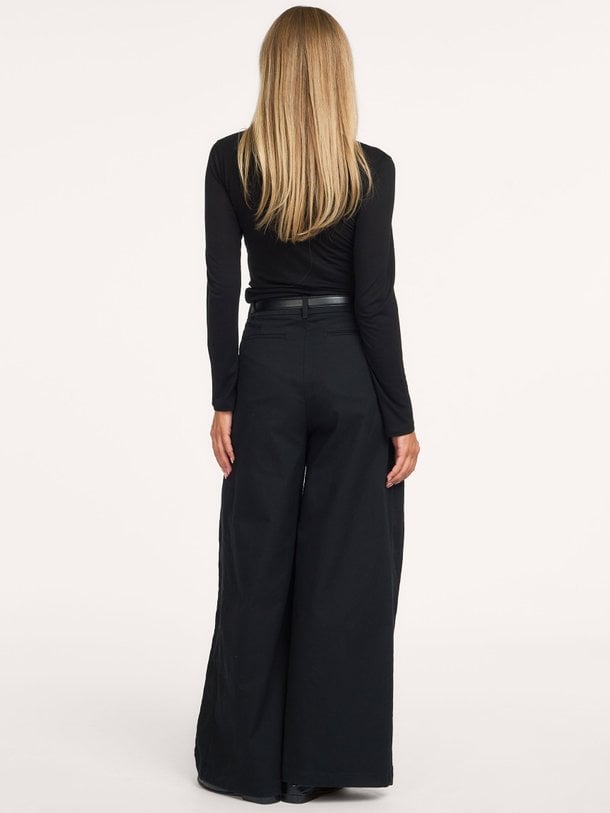TATAMI PANTS COT Tatami, high waist wide leg jeans