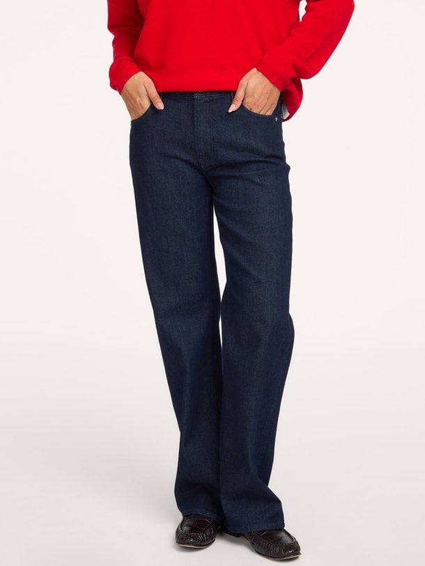 TSUBO GINKO Ginko, mid waist straight fit jeans