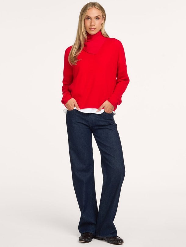 TSUBO GINKO Ginko, mid waist straight fit jeans