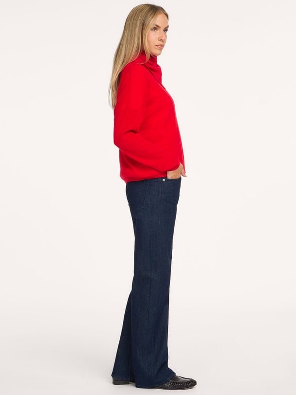TSUBO GINKO Ginko, mid waist straight fit jeans