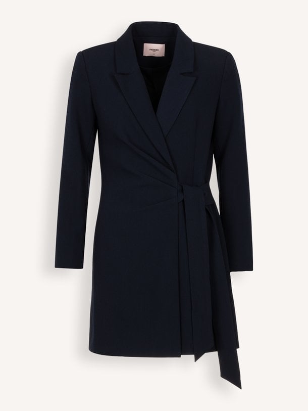 Driven Driven, viscosemix blazer jurk