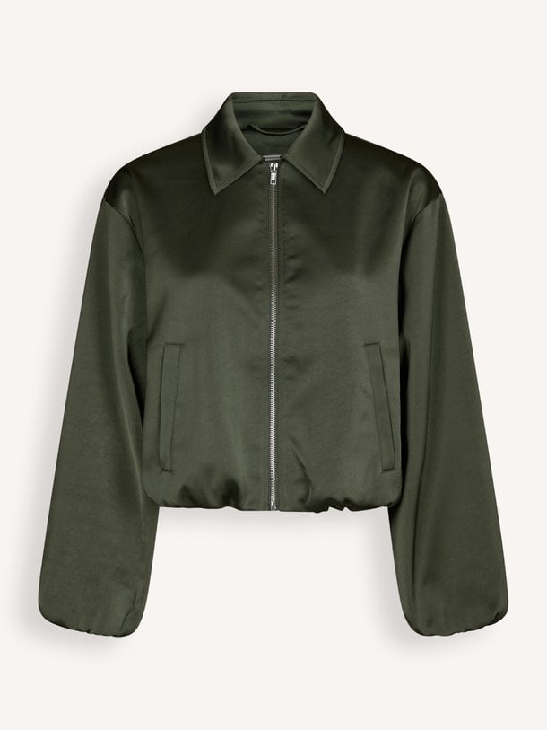 Denielle Heavy Sateen Jacket Denielle, geweven jasje