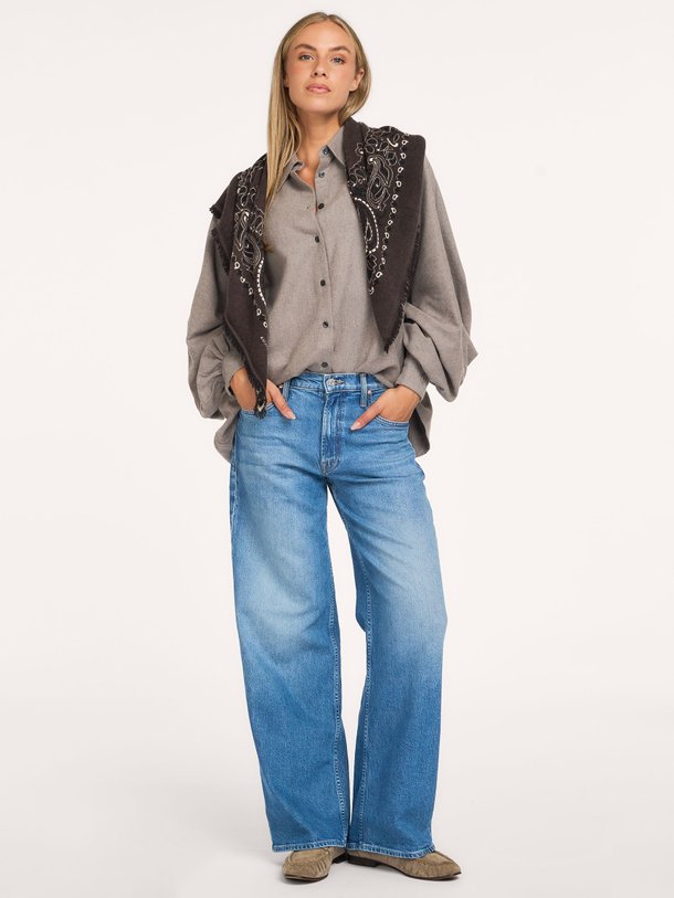 Blouse Antonia Flanell Anthra Antonia Flanell, katoenen blouse