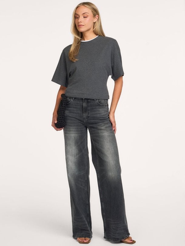 MIKU REIKO Reiko, high waist wide leg jeans