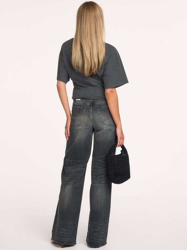 MIKU REIKO Reiko, high waist wide leg jeans